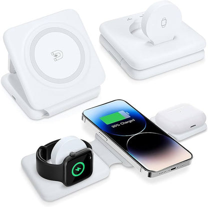 3 in 1 foldable wireless charger